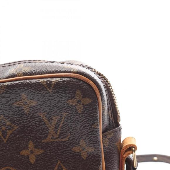 LOUIS VUITTON Brown Monogram Leather Shoulder Bag - Picture 12 of 15
